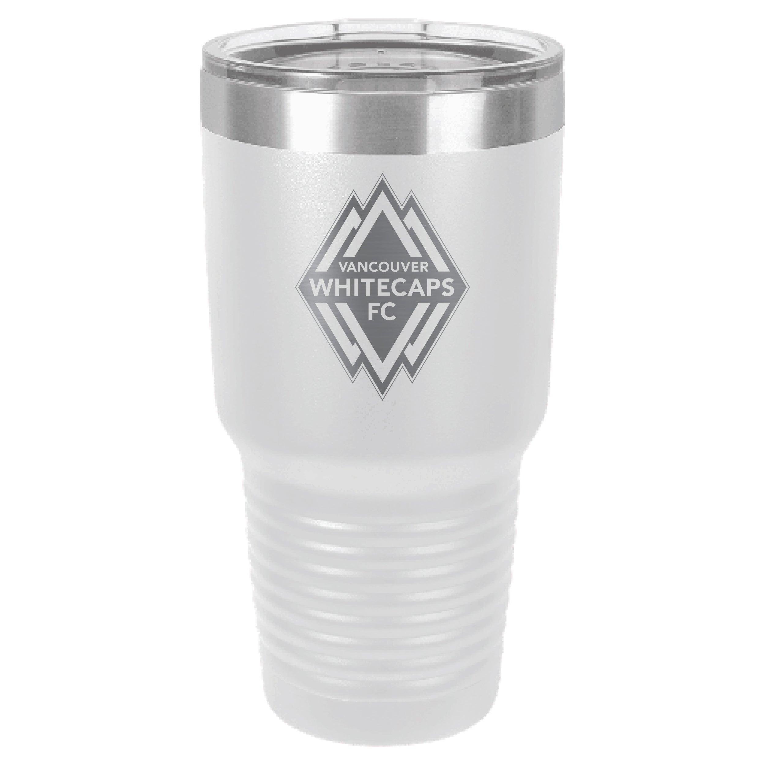 Fan Brander 30oz Stainless Steel Tumbler with Vanderbilt Commodores Etched Primary Logo