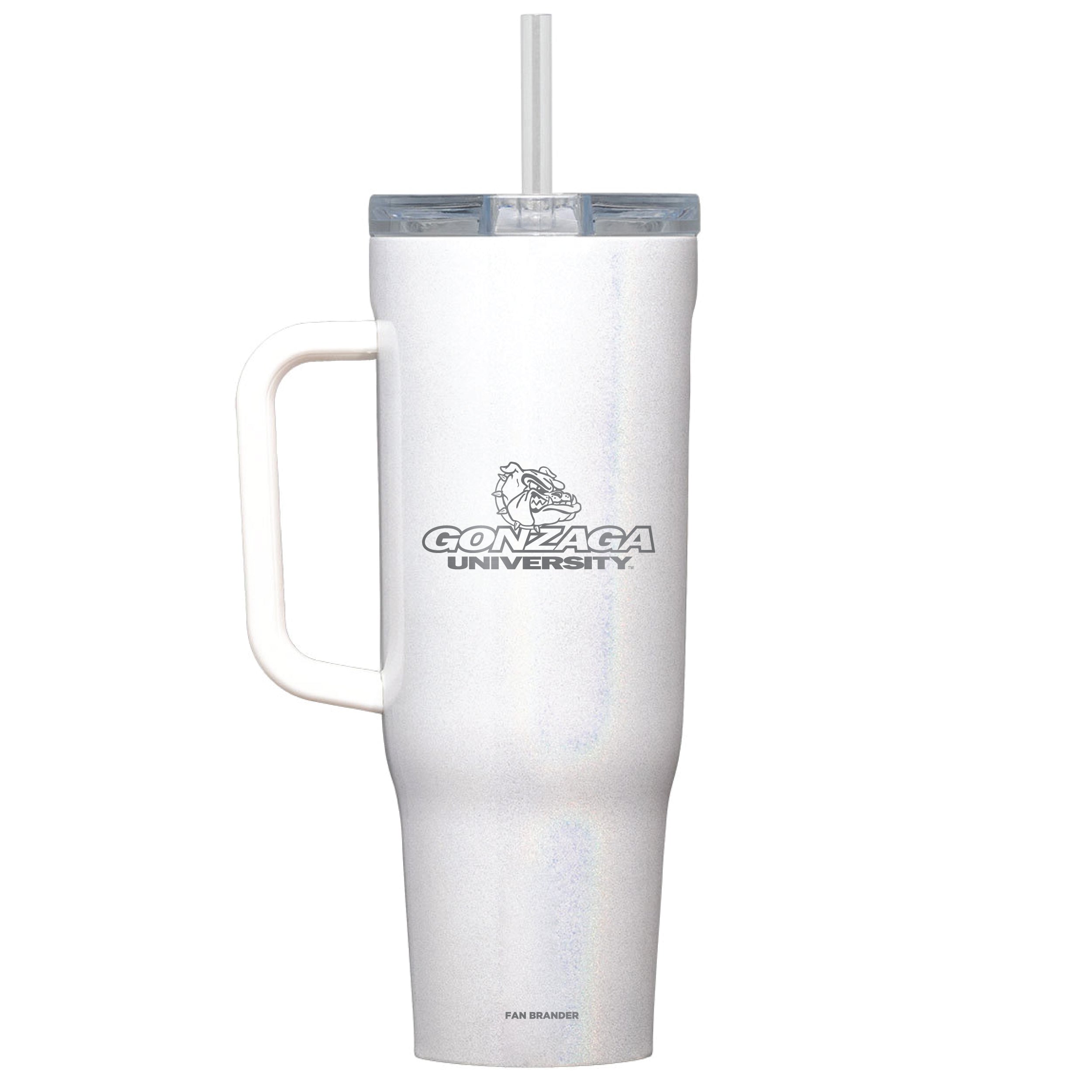 Corkcicle Cruiser 40oz Tumbler with Gonzaga Bulldogs Etched Primary Logo
