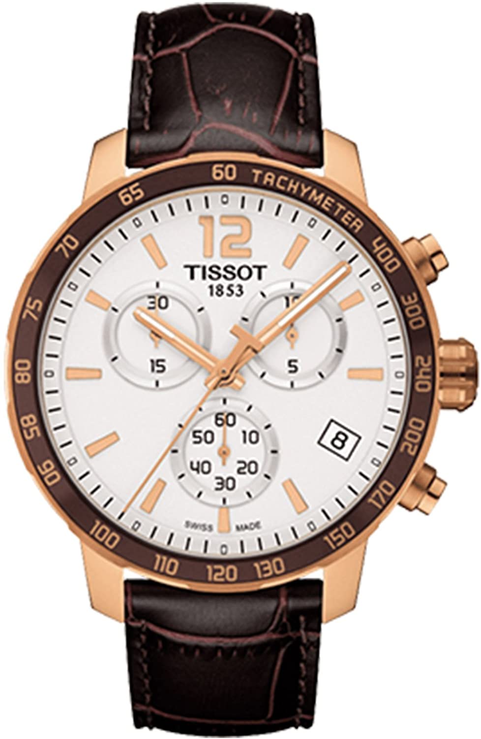 Tissot Quickster Chronograph (Brown-Rose Gold) 42mm