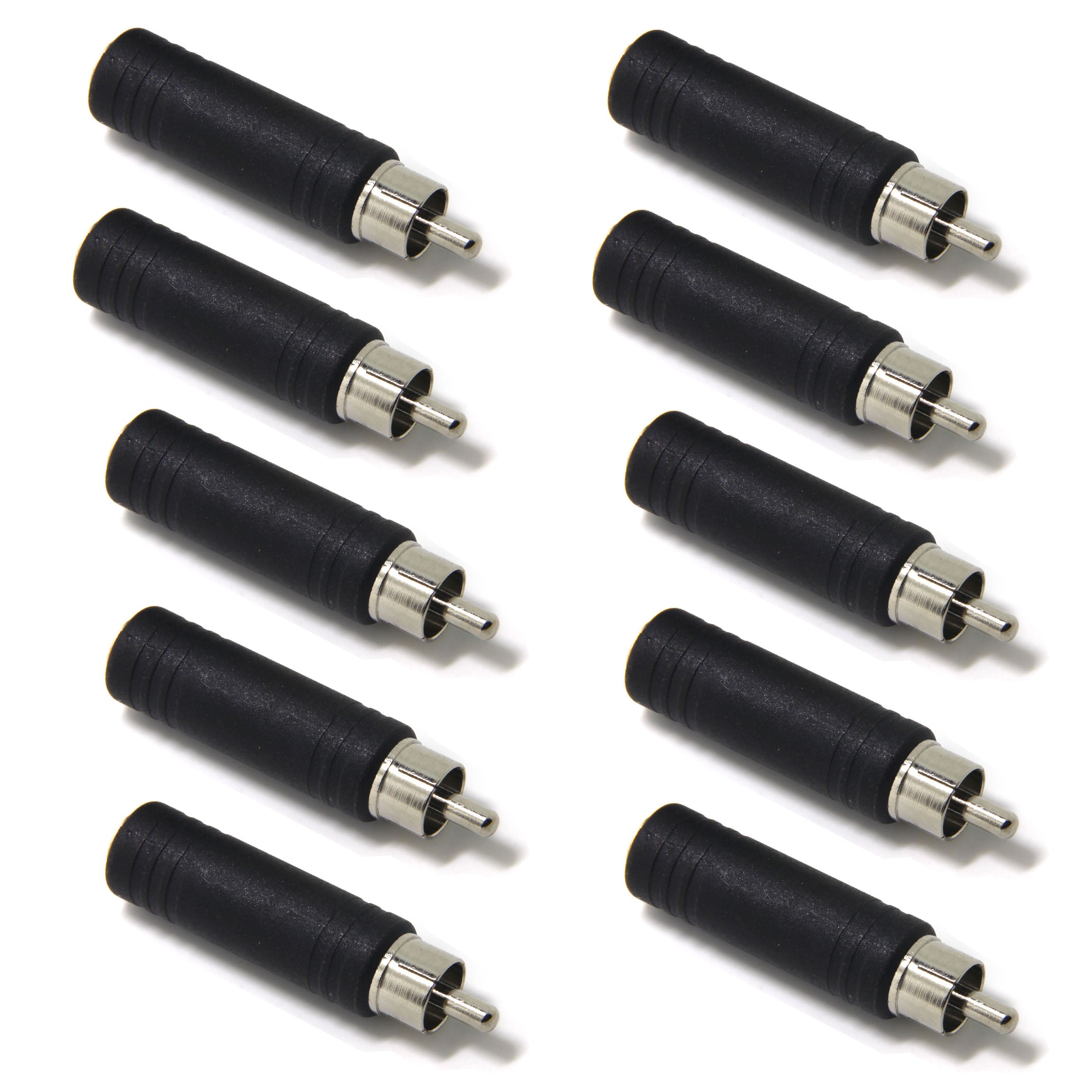 1/4 Inch 6.35mm TS Female to RCA Male Adaptor