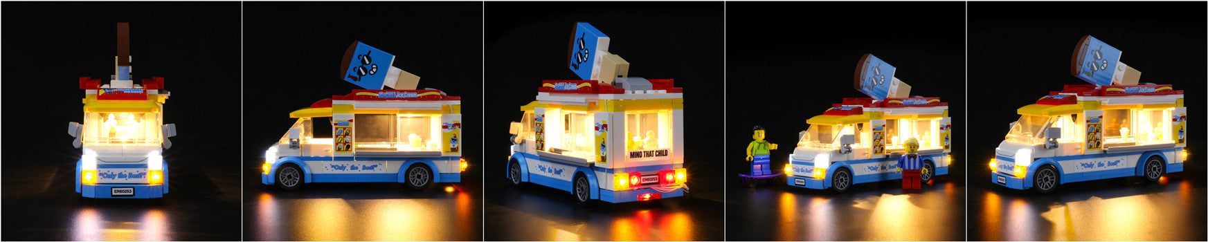 Ice-Cream Truck 60253 LEGO light bricks