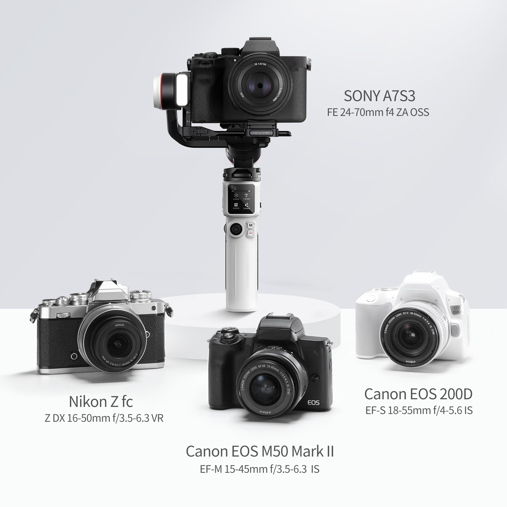 SONY ZV-E10/BK＋ZHIYUN CRANE M3S Zhiyun Crane M3 Gimbal | Perfect Match for my Sony ZV-E10