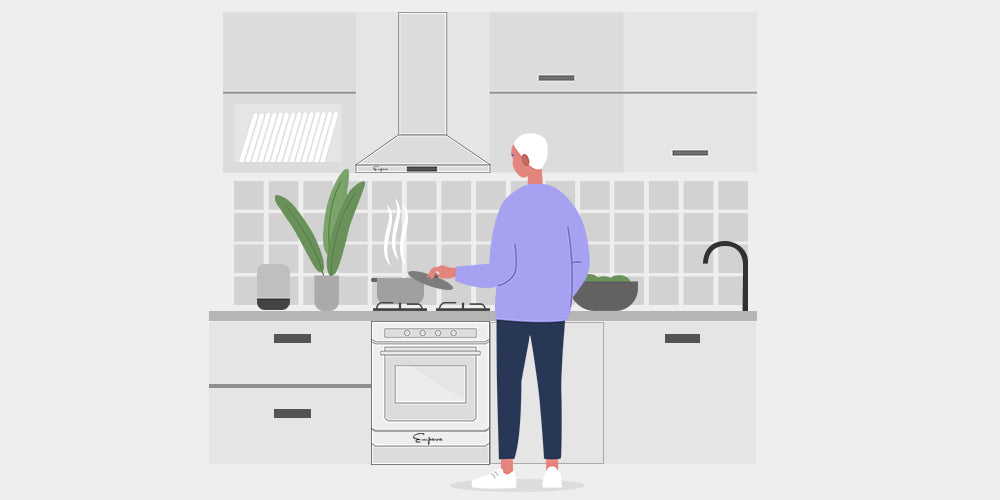 smoke inhalation from cooking