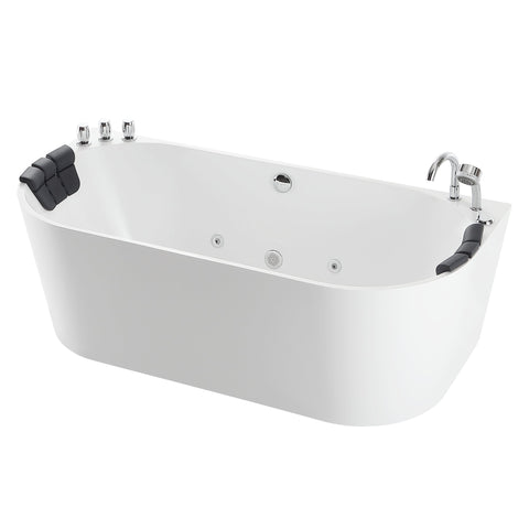 Acrylic Alcove Bathtub EMPV-71AIS08