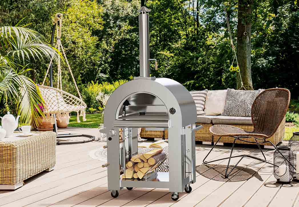 Outdoor Wood & Gas Fired Pizza Ovens