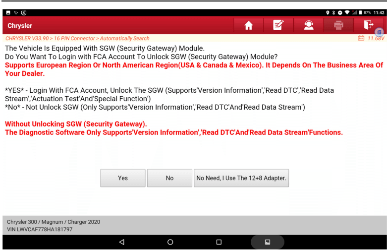 How to log in to FCA account