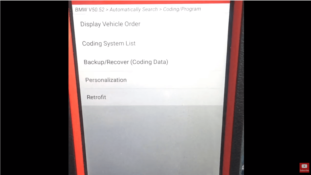 BMW coding unlock doors