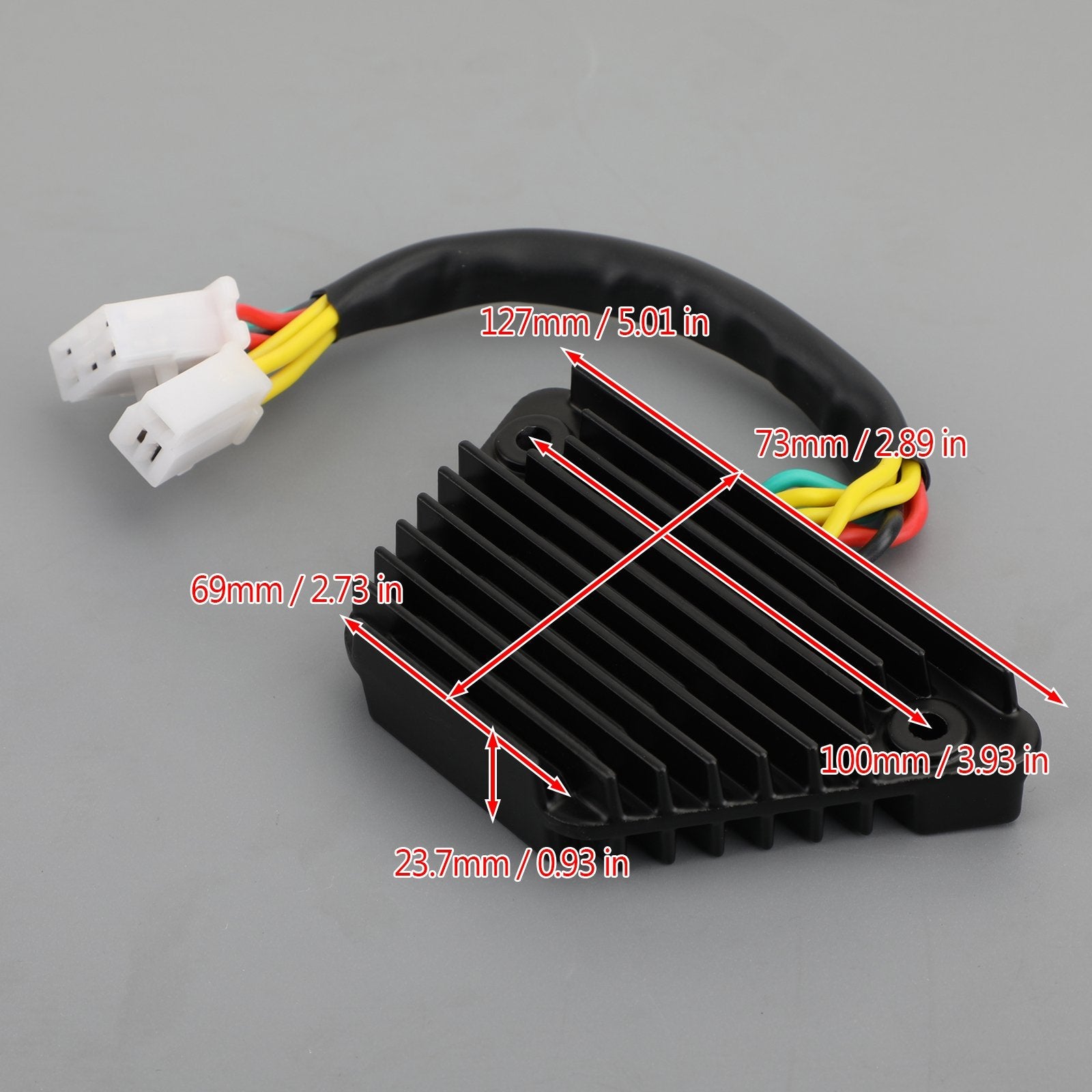 Voltage Regulator Rectifier for Honda VT700C VT500 C/F Shadow NV400 CBX400 83-86 Generic