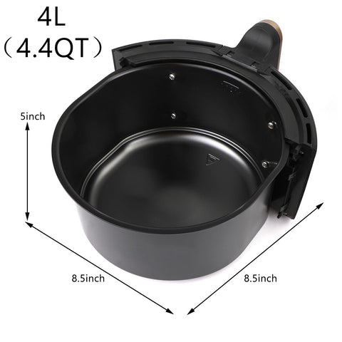 4.4QT £¬4L £¬high-capacity Air Fryers Oven Oilless Cooker with LCD Digital Screen