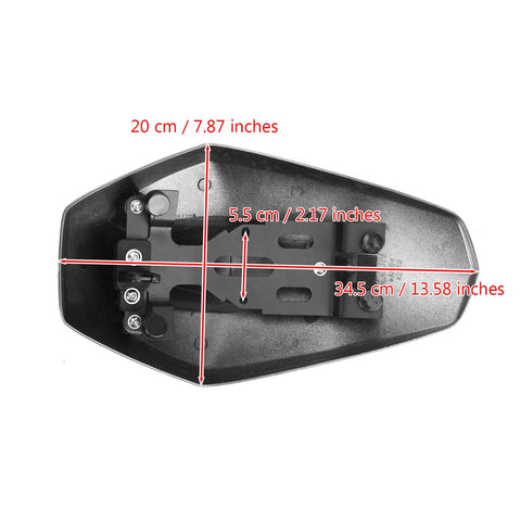 Cubierta de carenado de asiento trasero de motocicleta para Kawasaki Z H2 20+