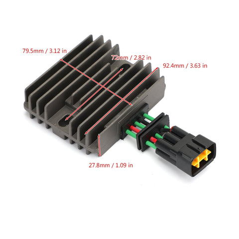 ヤマハ 50-70 / 115 Hp 4ストローク 68V-81960-10-00 用電圧整流器レギュレーター