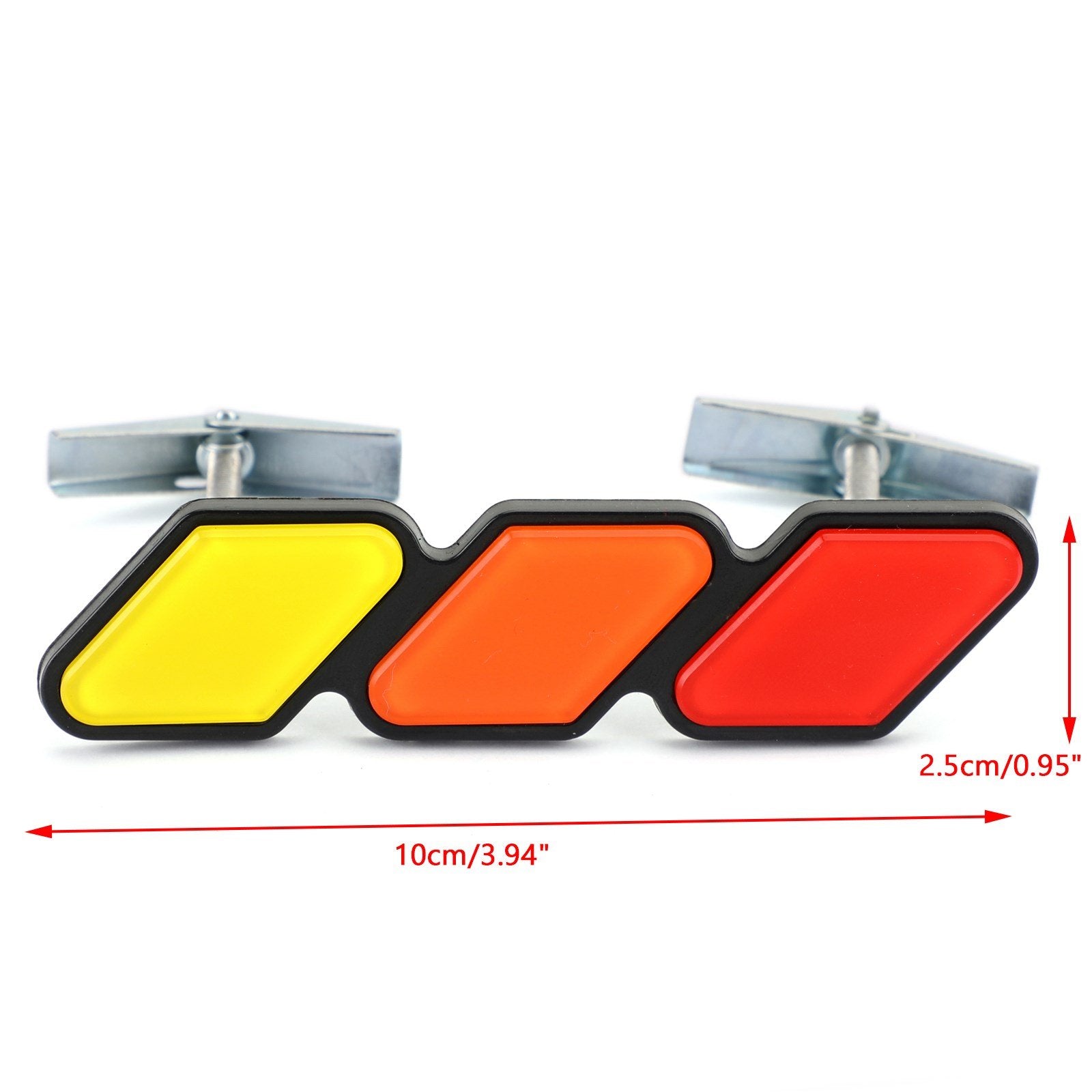 Dreifarbiges 3-Grill-Abzeichen-Emblem für Toyota Tacoma 4Runner Tundra Rav4 Highlander Generic