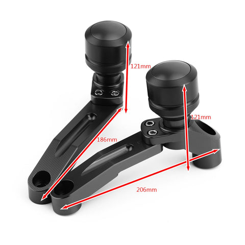 Pair Engine Frame Sliders Crash Protectors for Honda CB650R 2019-2021