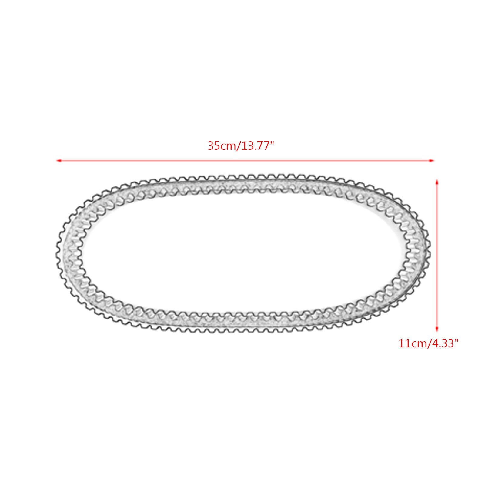 Drive Belt 819OC x 20W For Polaris Phoenix / Sawtooth 200 05-19 ATV P/N.0452496 Generic