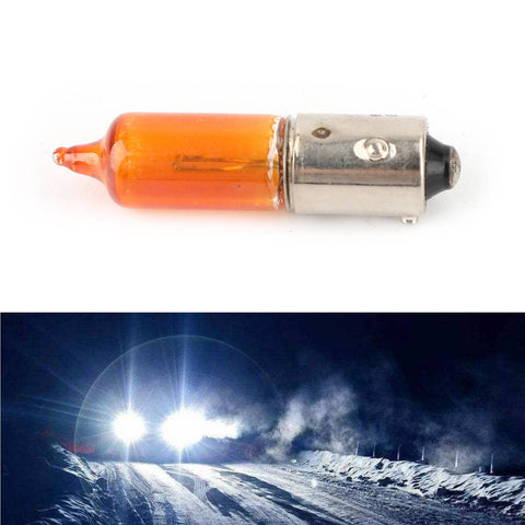 For Philips 12146 Hy21W 12V 21W Turn Signal Halogen Light Lamp Bulb Amber Baw9S Generic