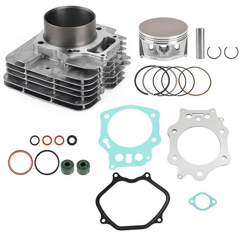 Top End Rebuild Kit Cylinder Piston Gaskets Fit for Honda Foreman 450 1998-2004 Generic