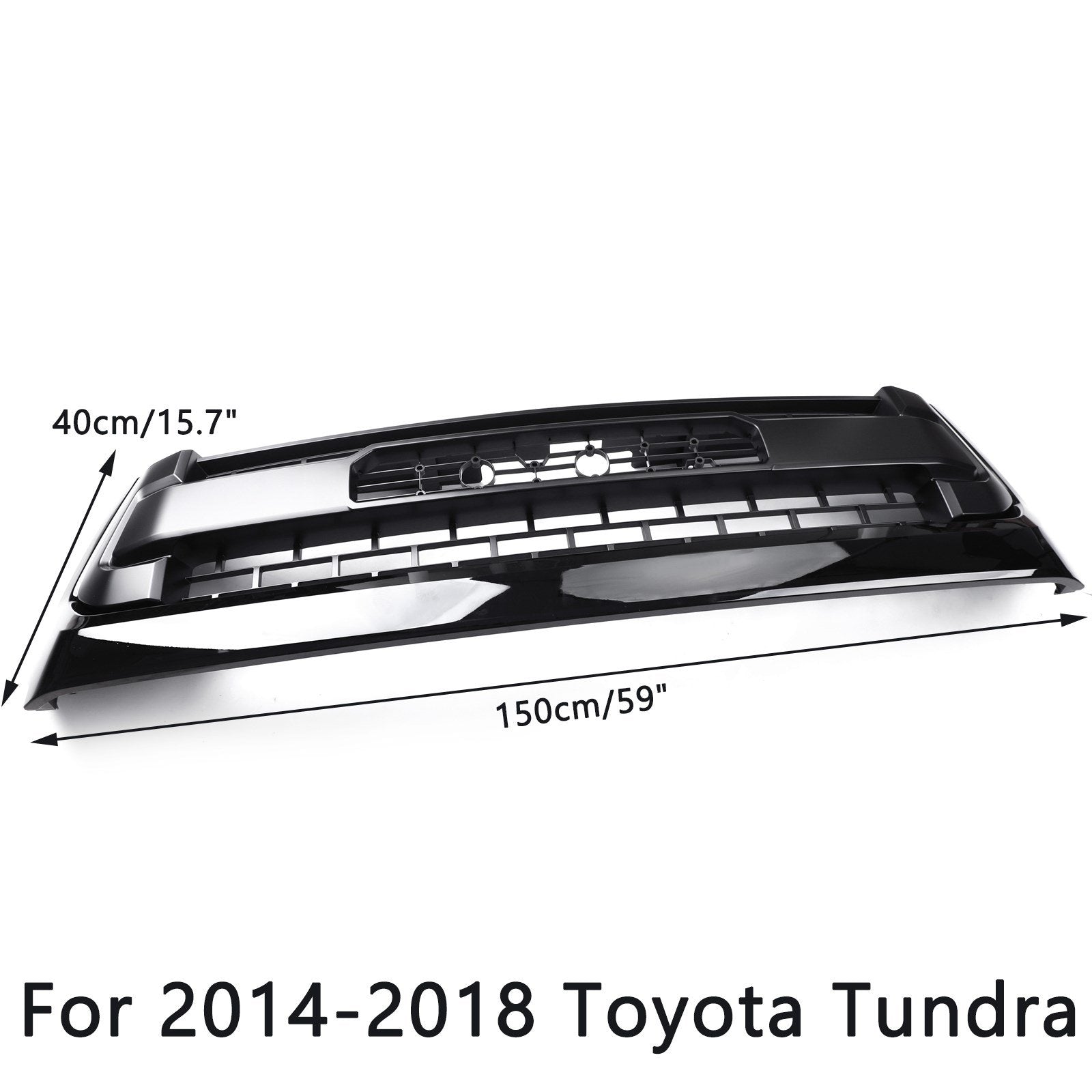 Tundra 2014-2018 Toyota Honeycomb Grill Replacement Grille TRD PRO Black Generic