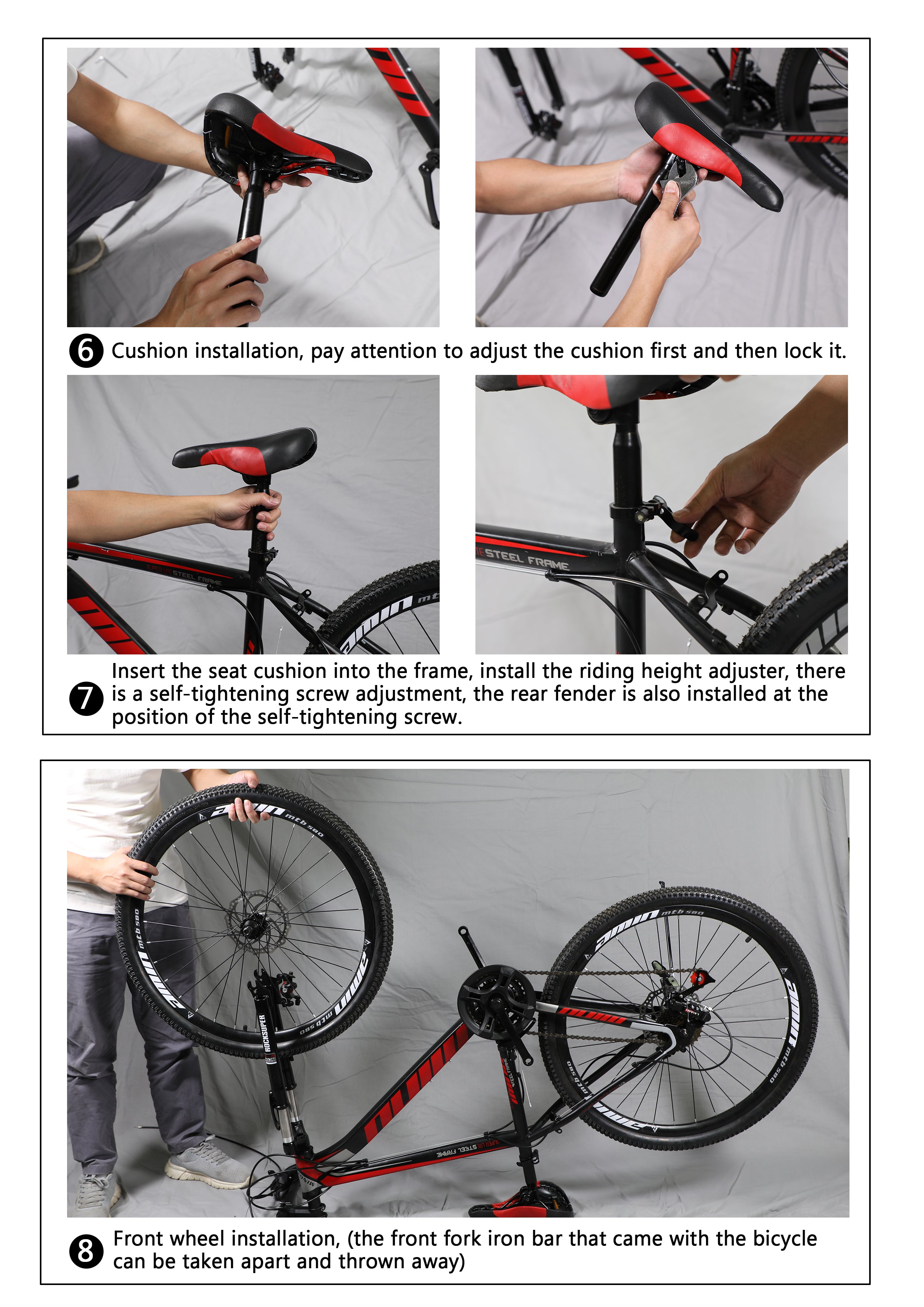 Mountain Bike Installation Instructions