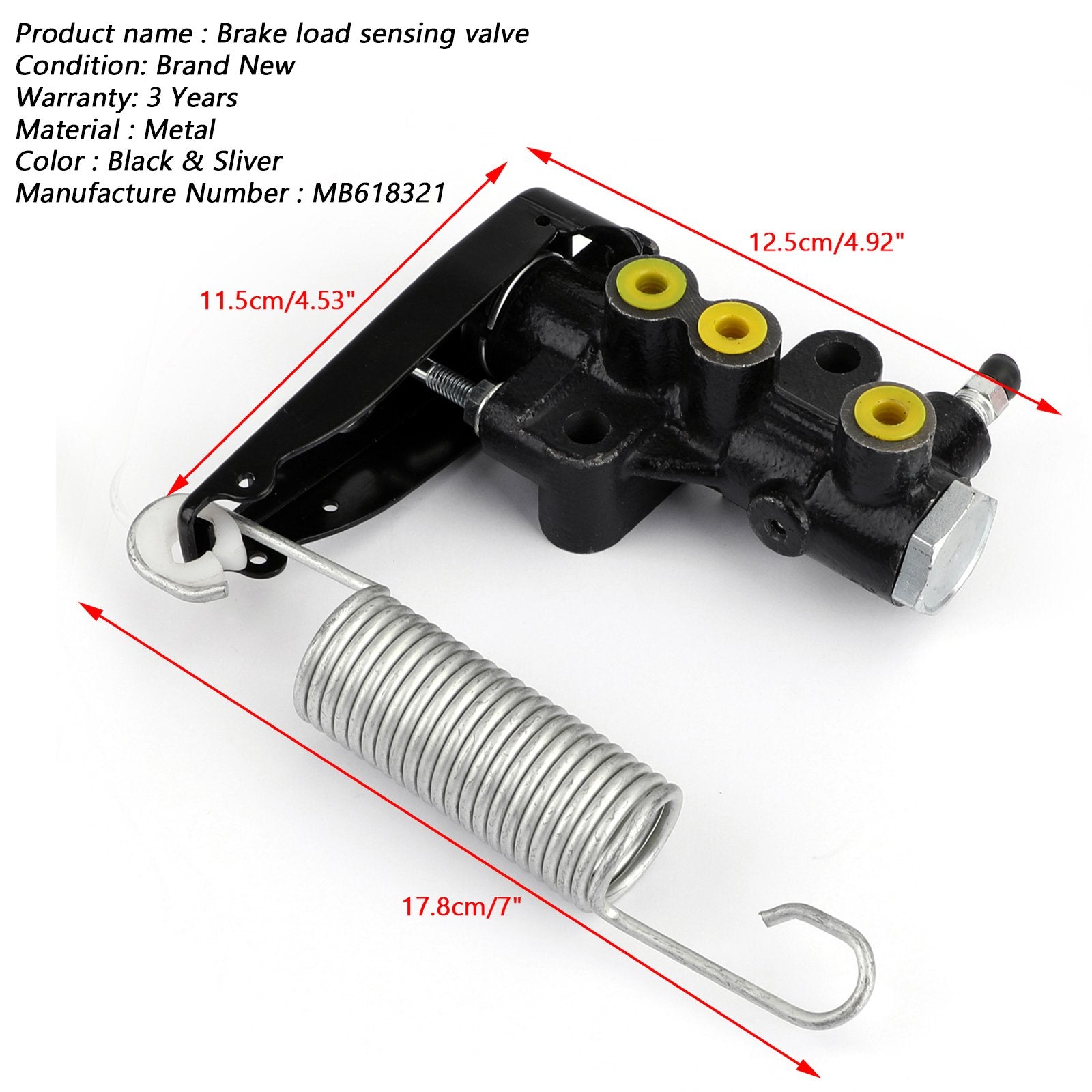 Brake Load Sensing Proportioning Valve MB618321 For Mitsubishi L200 Triton