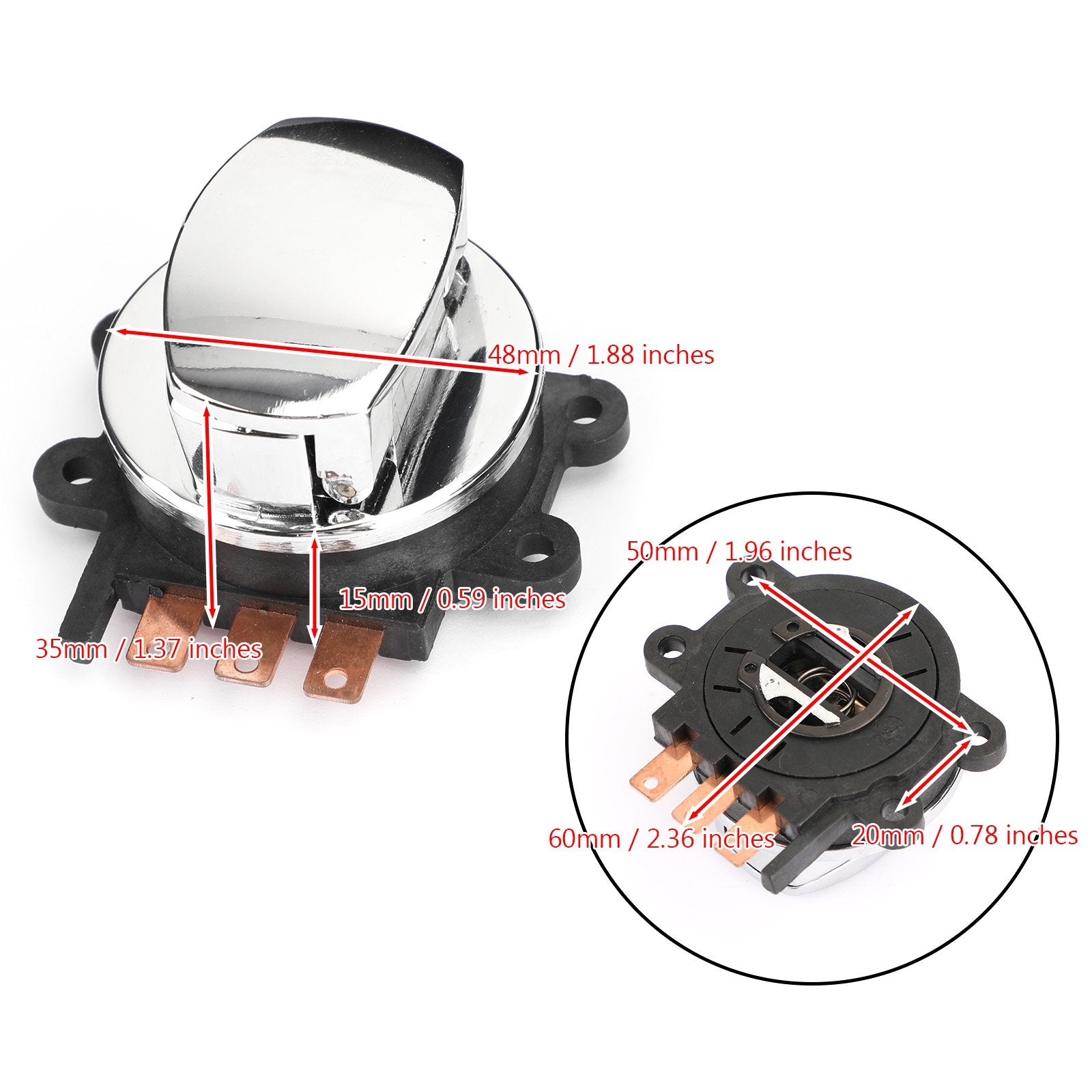 Zündschloss & Schlüssel für Dyna Road King Softail Heritage 93-13 714313-96 Generic