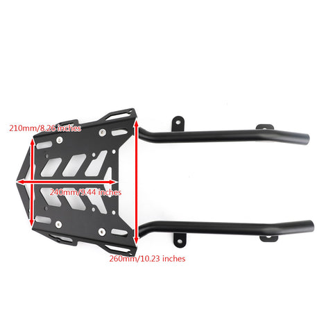 Portaequipajes trasero, estante de carga negro para Honda ADV150 ADV 150 2019-2021