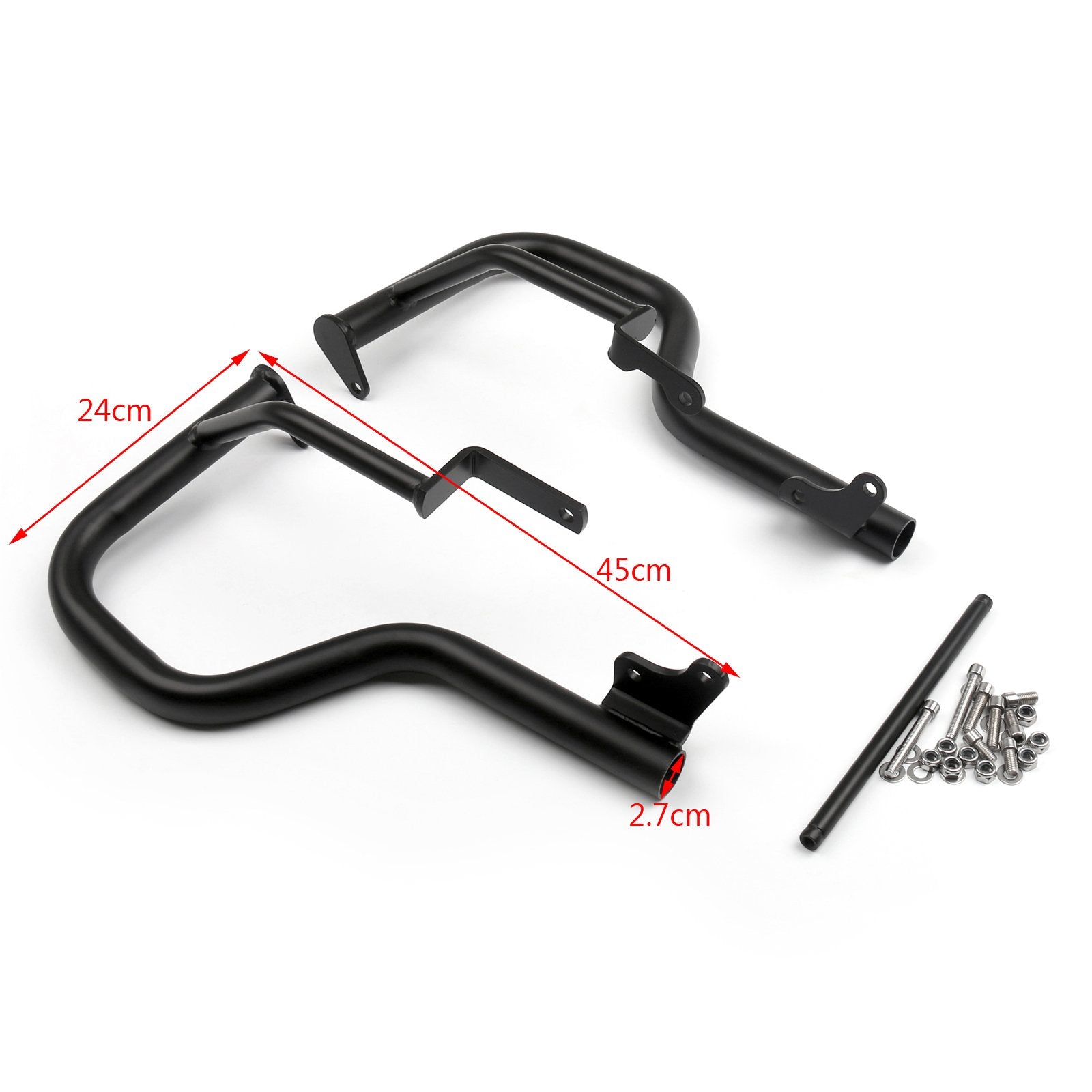 Engine Bumper Guard Crash Bar Protector Fit for Kawasaki Vulcan S 650 2015-2021 Generic