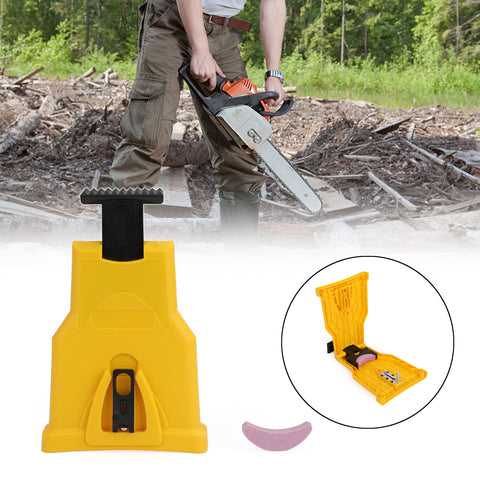 16-20 inch Chainsaw Teeth Sharpener Saw Chain Blade Fast Sharpening Stone System