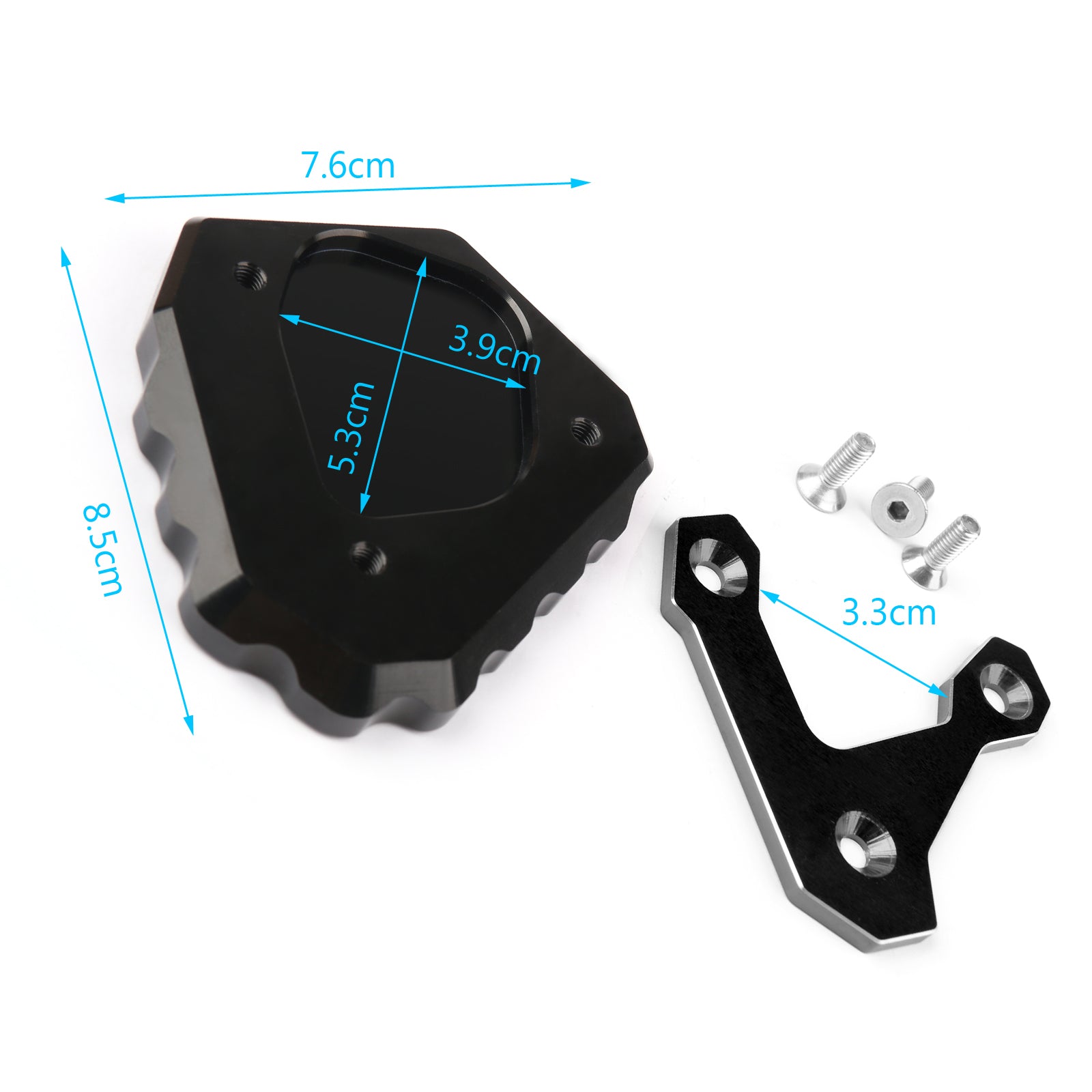 Kickstand Side Stand Enlarge Extension Plate For BMW G310 G 310 GS 2018 Generic