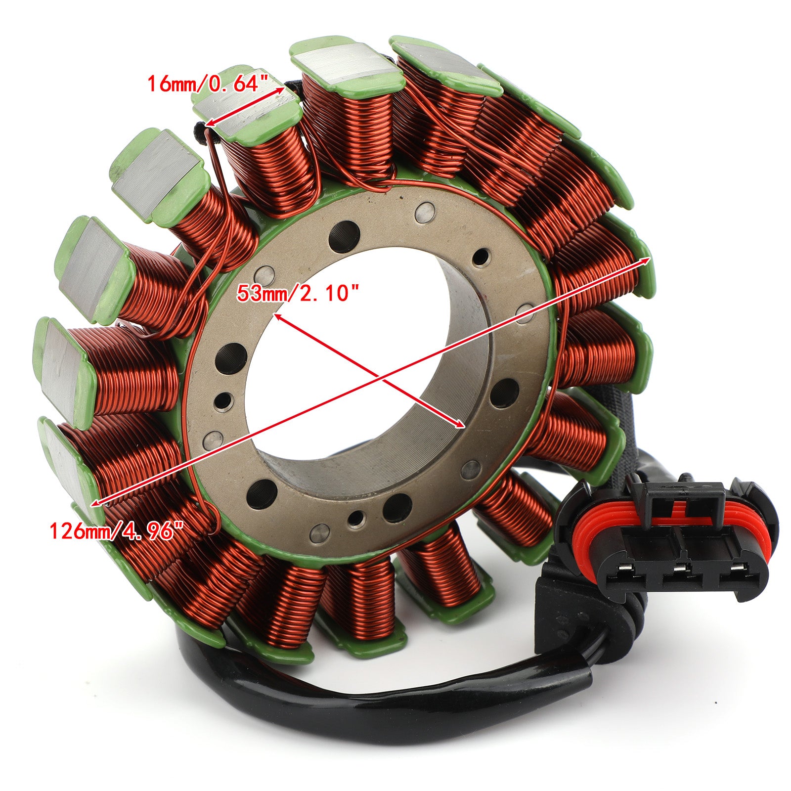 Magneto Generatore Motore Statore Bobina Adatta per Polaris ACE RZR 500 570 900 Scrambler Sportsman 850 4014406 Generico