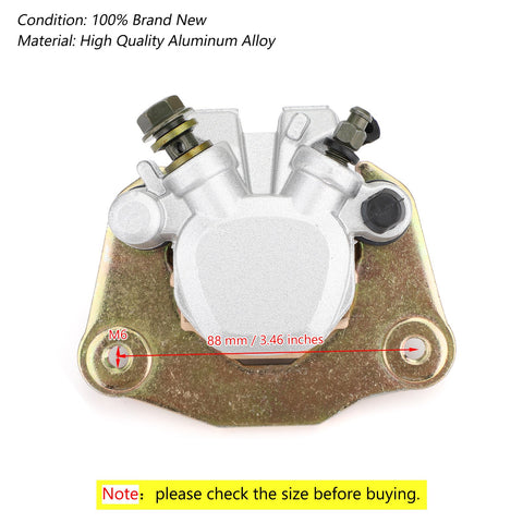 Rear Brake Caliper For Suzuki Vinson 500 LTA 500 LT-F500 2002-2007 With Pads