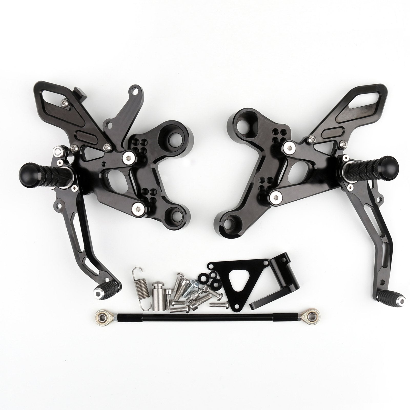 Aluminum Rearset Rear Set Footrest Pedal For Yamaha MT-09 FZ-09 2014 2015 2016