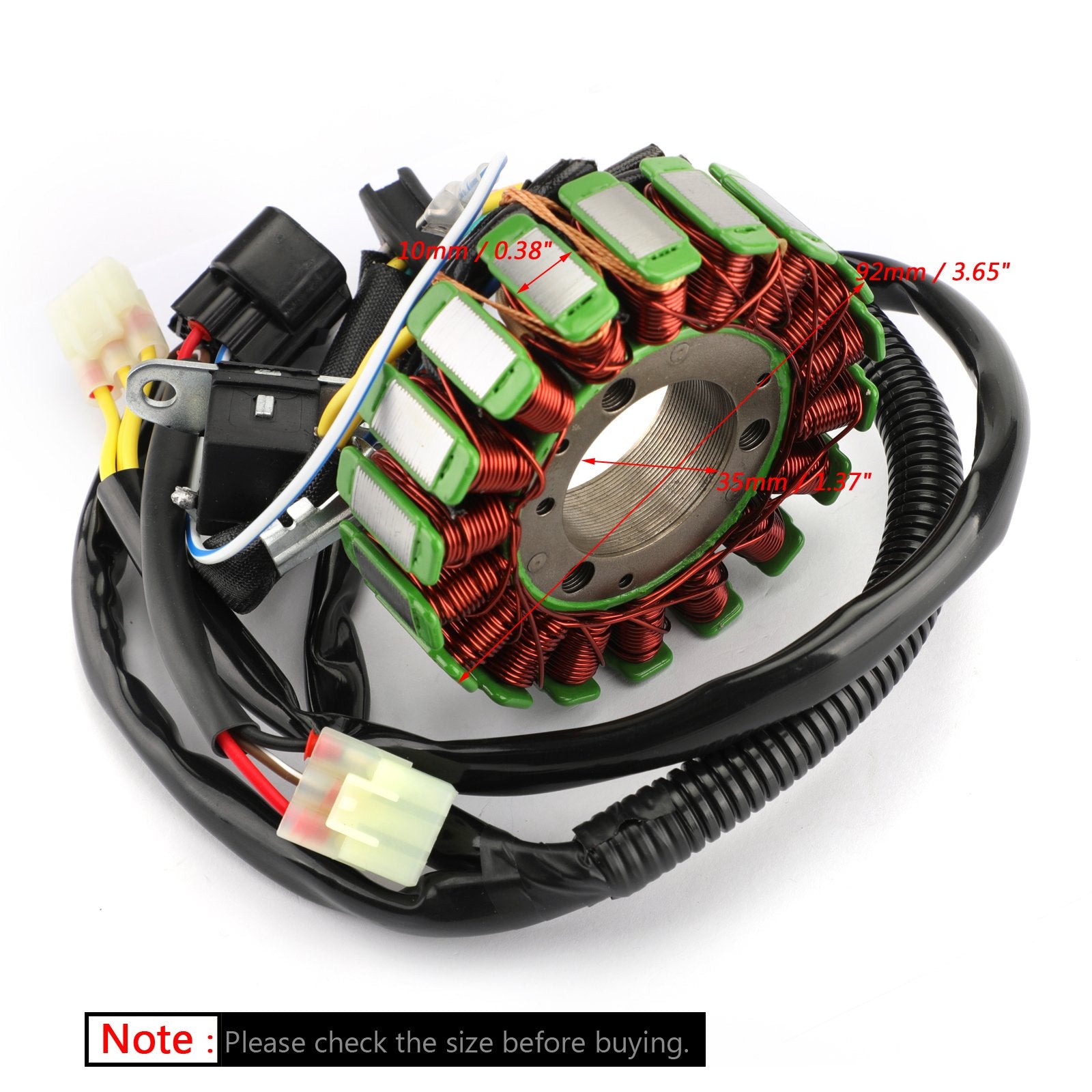 Generator Stator Coil 18 Poles For Polaris Predator 500 2003 2004 Repl.3088159 Generic