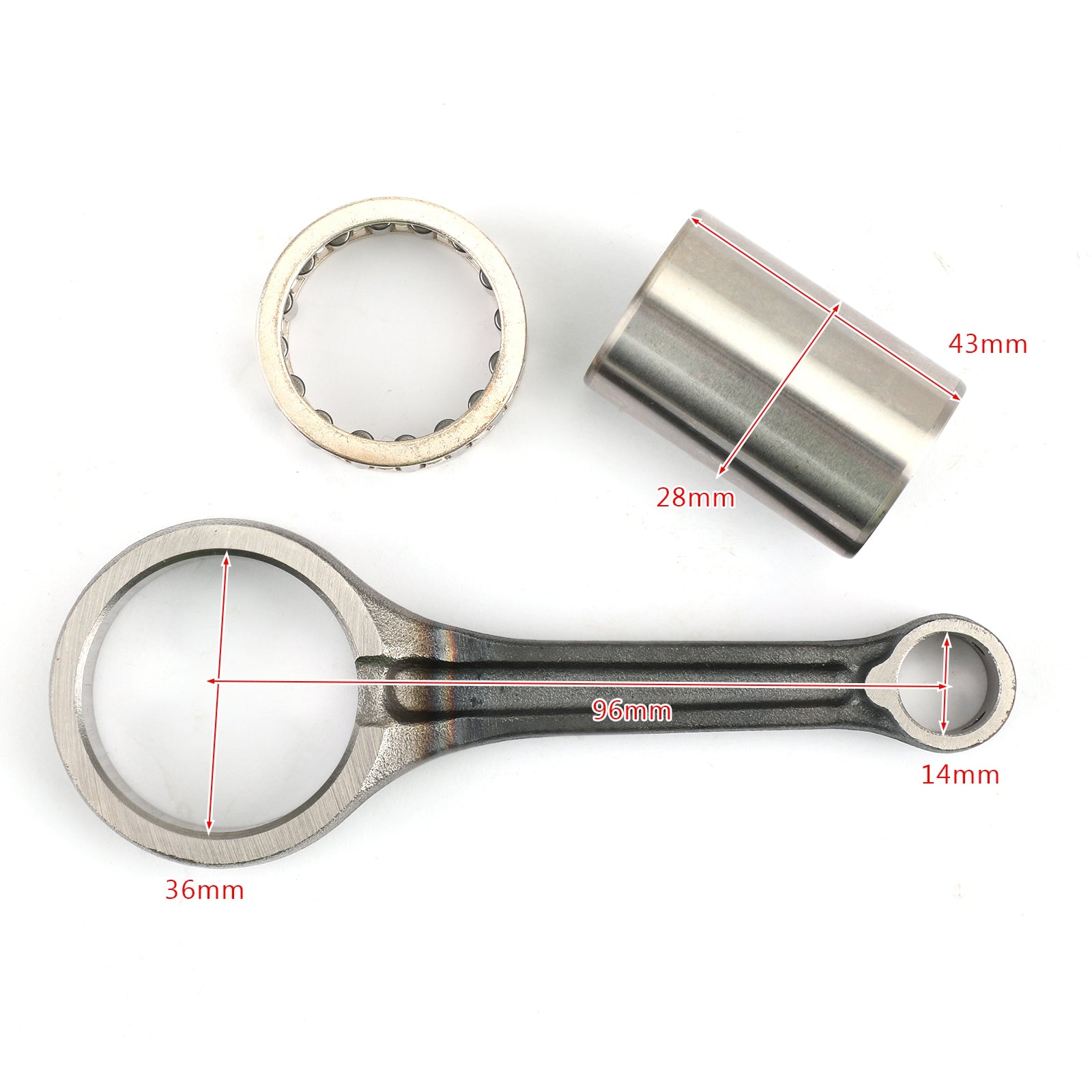 Kit de biela de motor para Honda PCX125 SH125i CLICK125i 125 06381-KWN-900 genérico