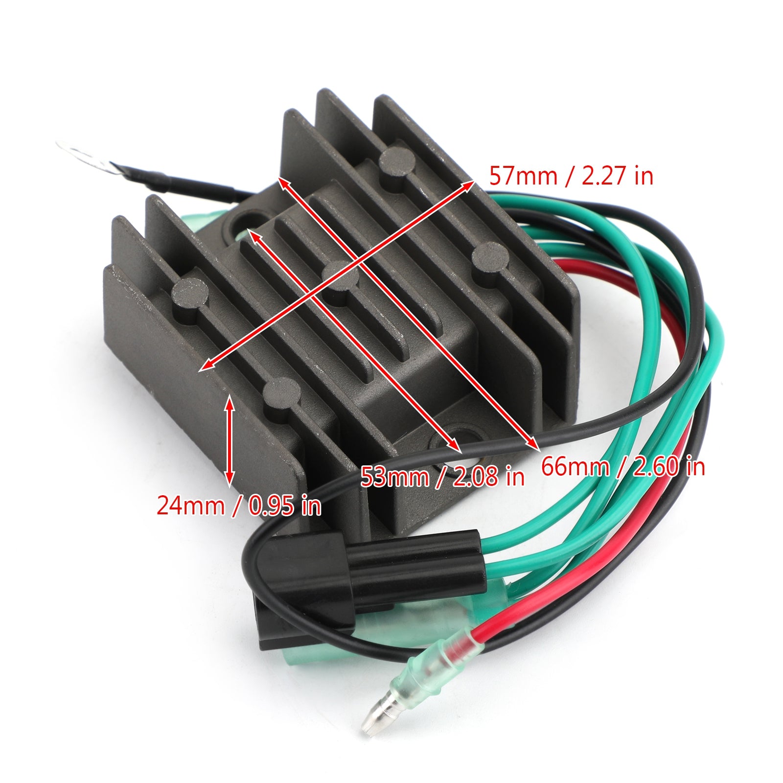 Voltage Regulator Rectifier for Yamaha 75 80 90 HP 00-17 outboard 6H0-81960-10 Generic