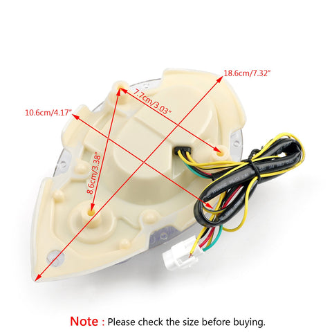 LED Taillight integrated For Yamaha Roadstar (04-2008) 2 Color