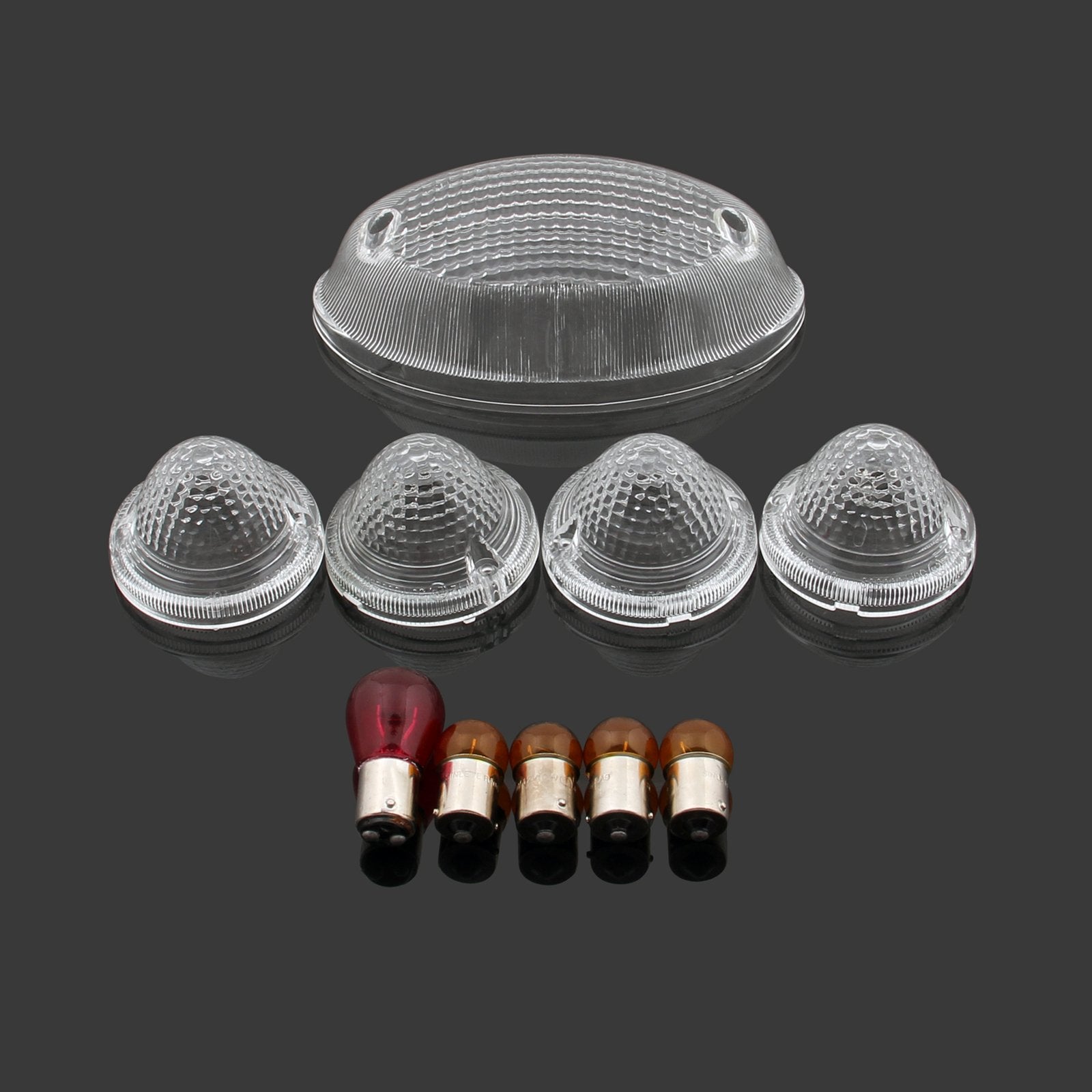 TailLight Turn Signals Cover Bulbs For Triumph Bonneville SE T100, 3 Color