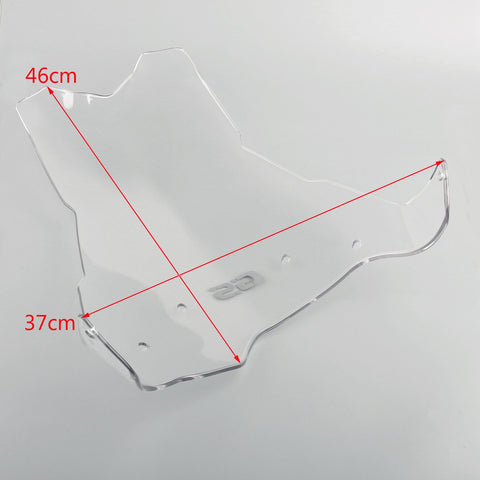 Windshield WindScreen +4 For BMW Adventure F650GS F700GS F800GS 2008-2017 Clear