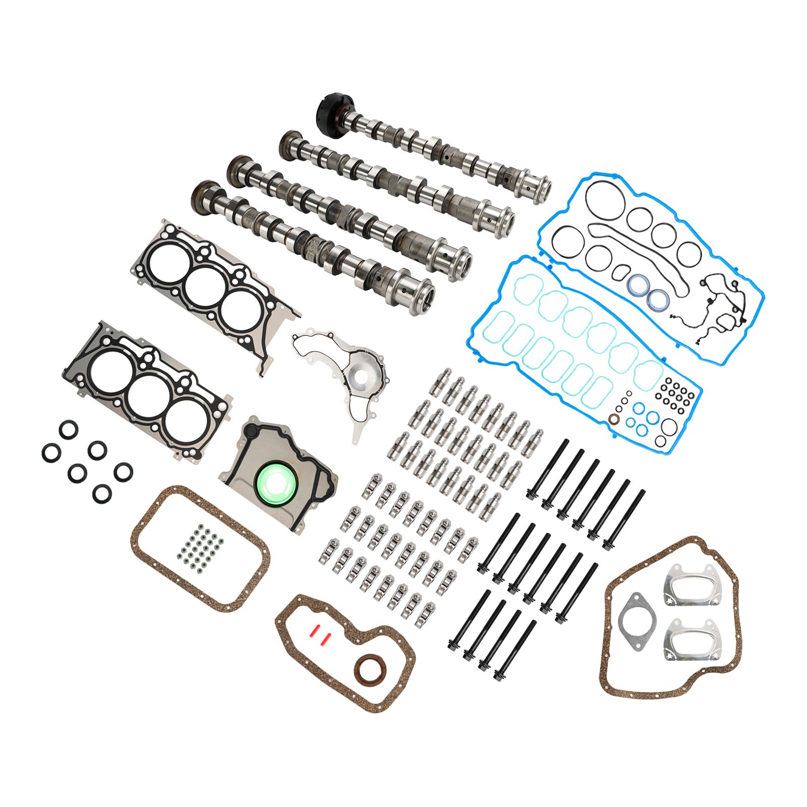 2011-2016 Chrysler 200 300 Town & Country 3.6L V6 Camshafts Rockers Lifters Gaskets Kit 5184296AH