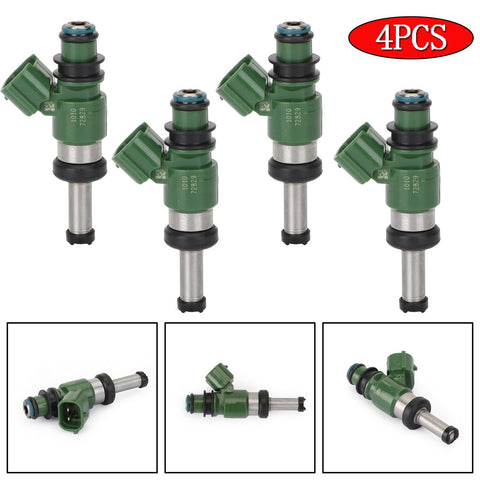 4pcs Fuel Injectors 3B4-13761-00-00 Fit YAMAHA Grizzly YZ450F 450 550 700 Generic