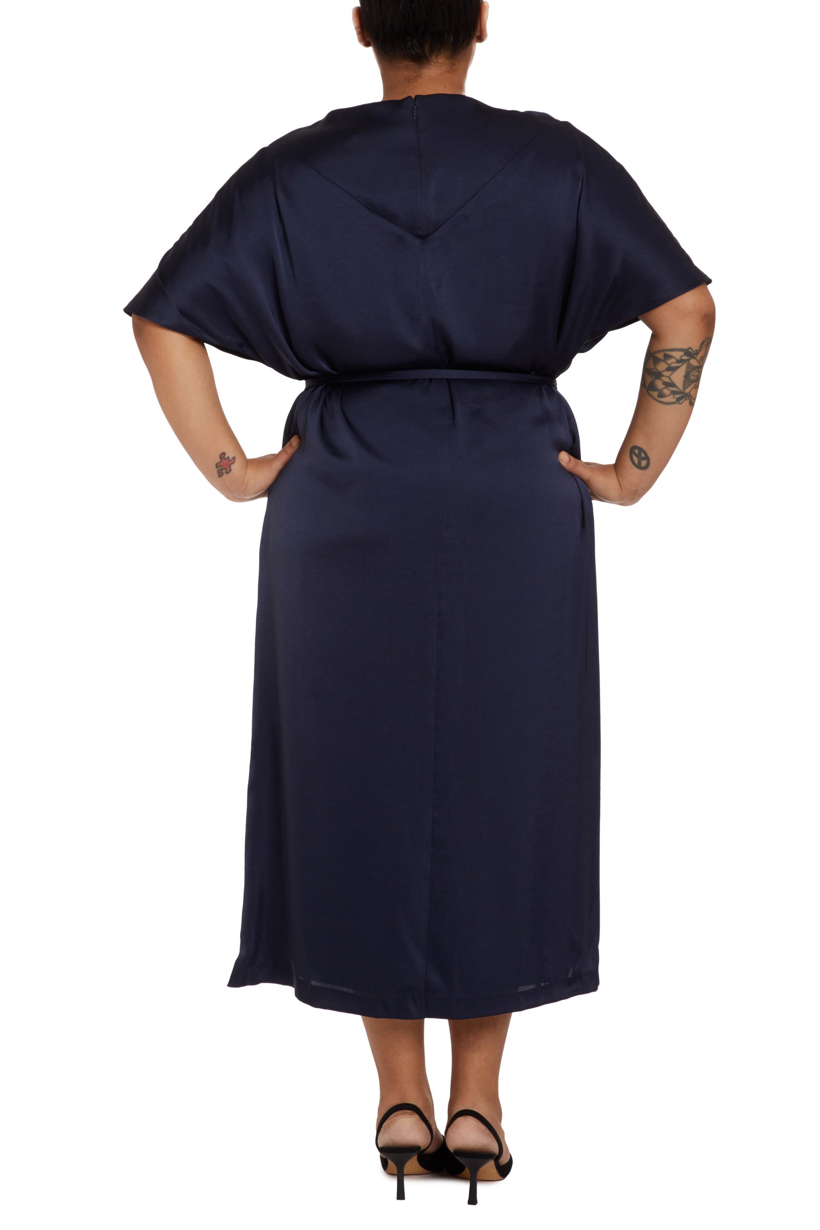 Maura Dress-Navy