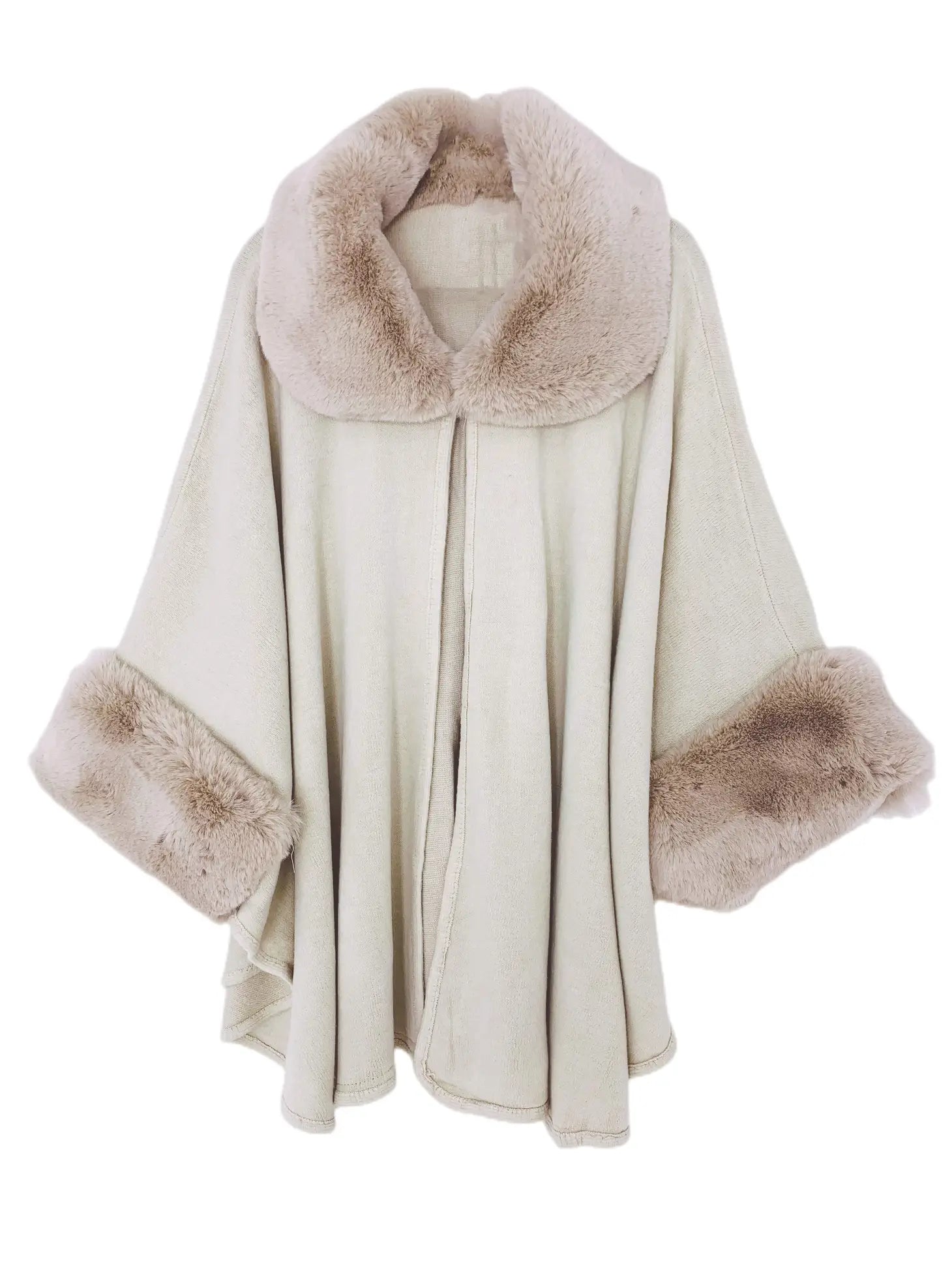 Sienna Faux Fur Cape