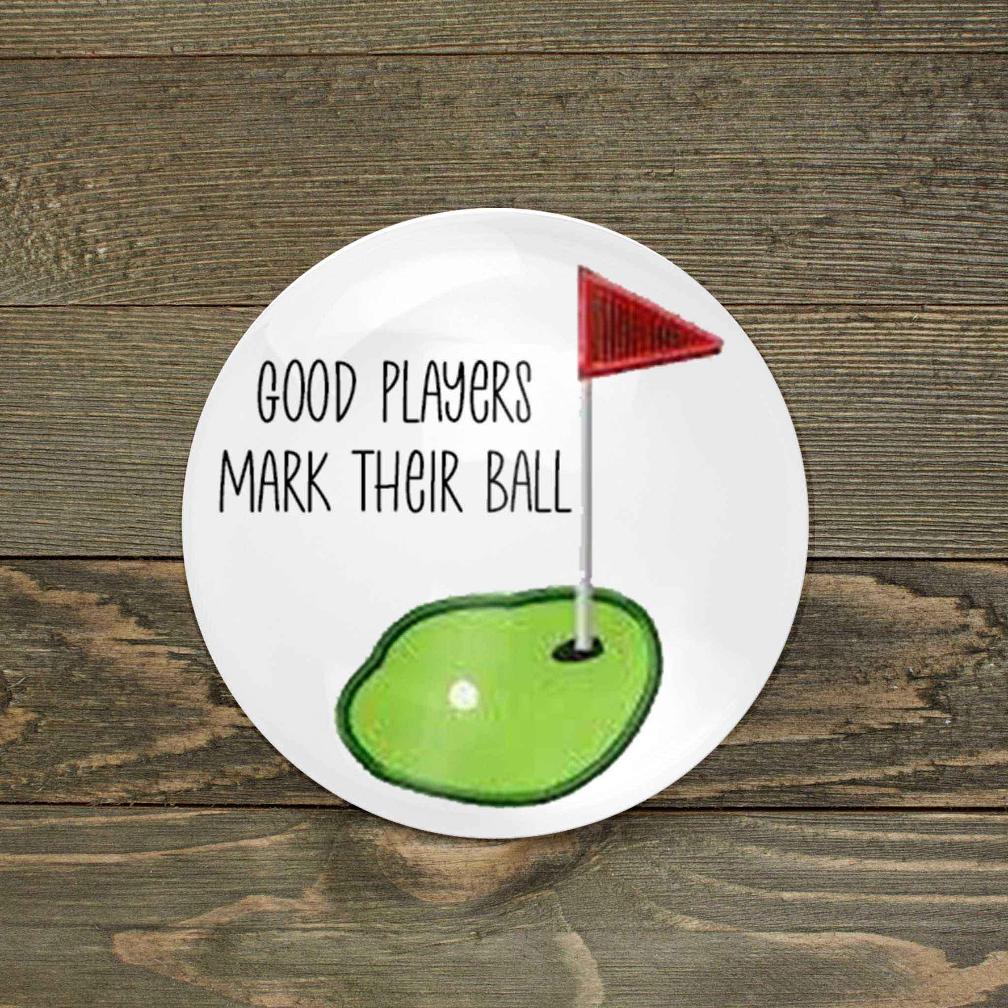 Personalized PitchFix MultiMarker Tool | Custom Ball Markers | Golf Gifts | Good Players Mark Their Ball