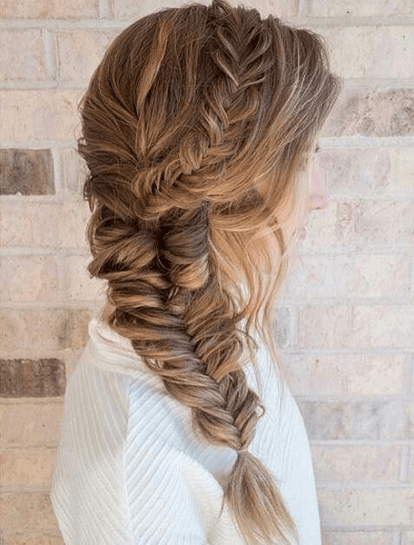 Loosely Plaited Braid