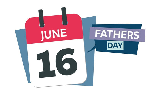 Father’s Day falls on Sunday, June 16th