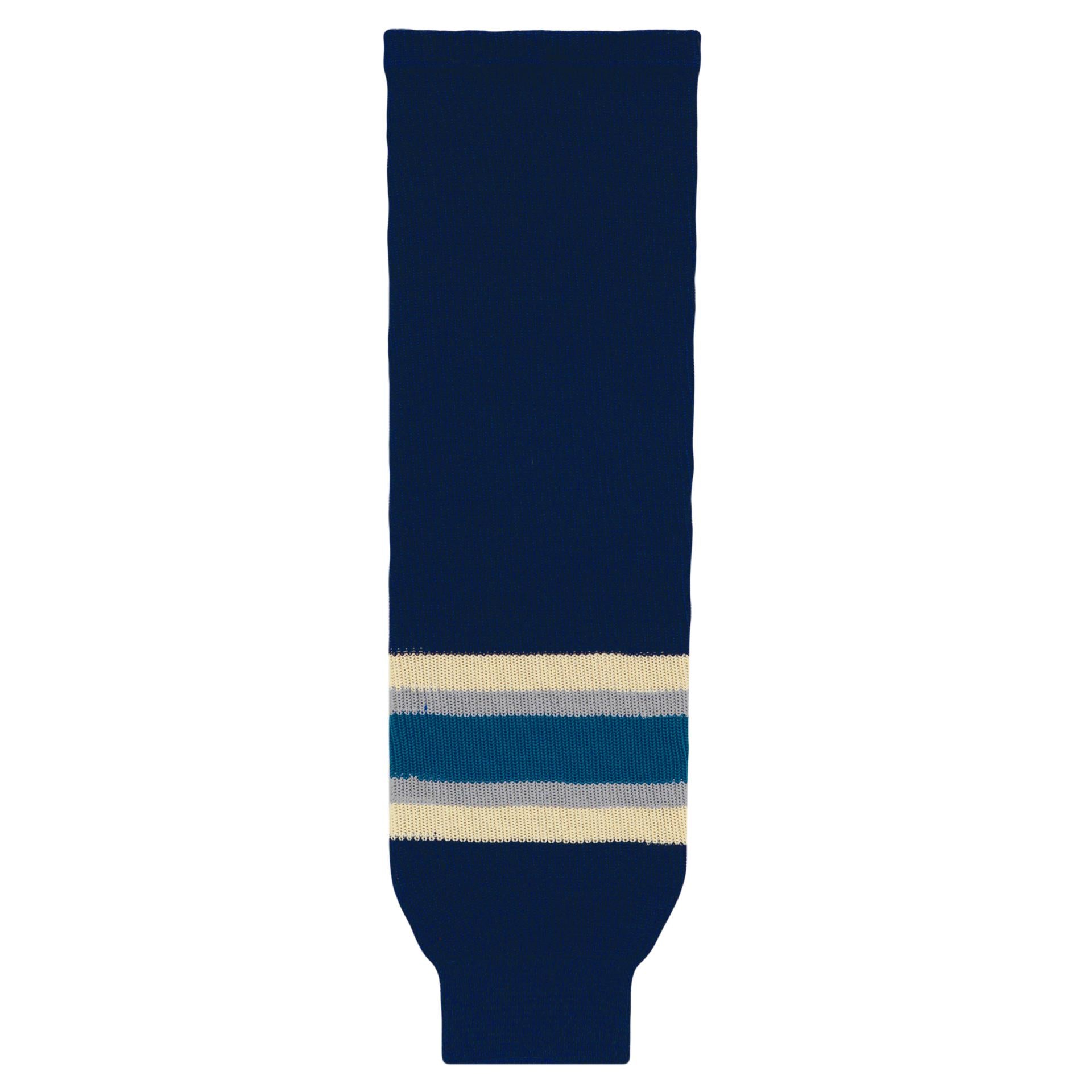 HS630-892 Columbus Blue Jackets Hockey Socks (Pair)