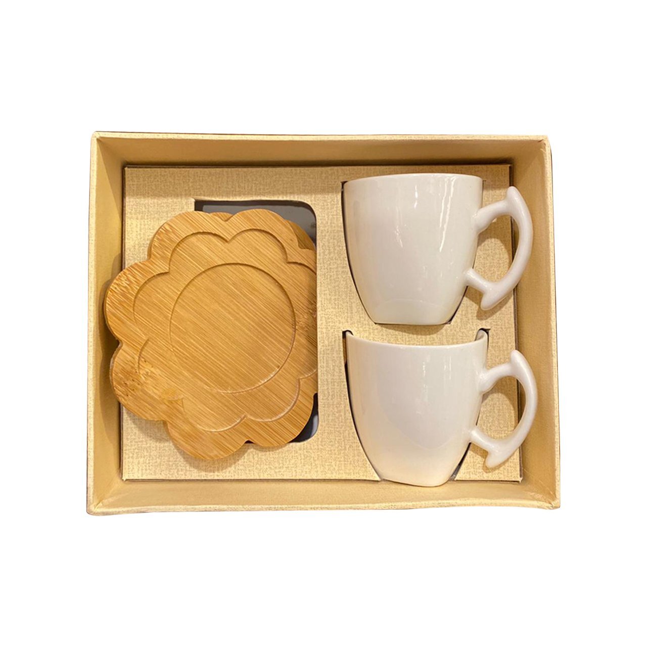 Porcelain 2 Pcs Cup Set - BA4613