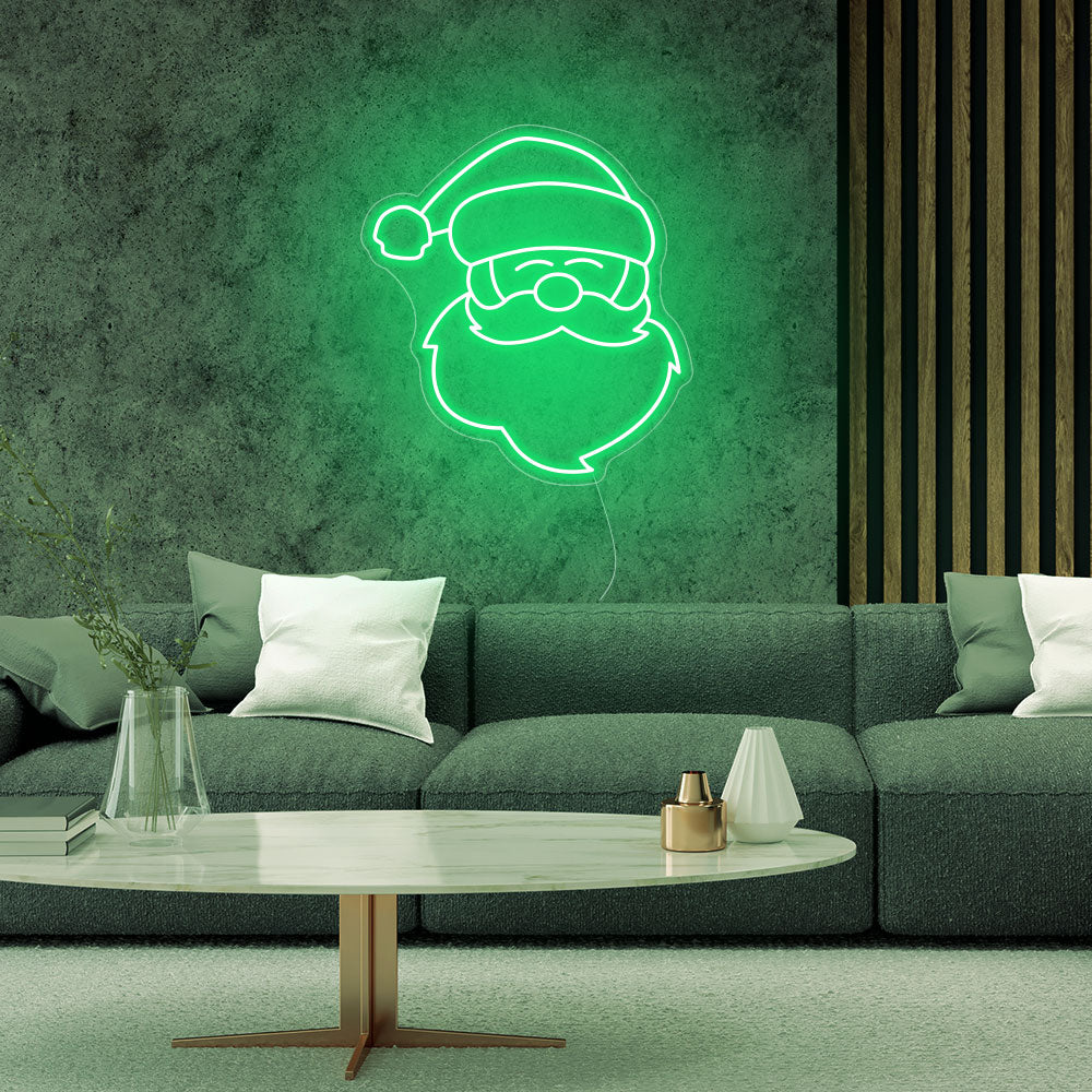 Santa Claus LED Neon Sign - Merry Christmas Neon Sign