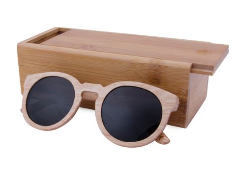 2022 NEW Round Bamboo Wood Sunglasses Polarized UV400 - BB267