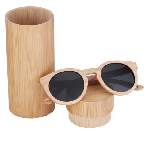 2022 NEW Round Bamboo Wood Sunglasses Polarized UV400 - BB267