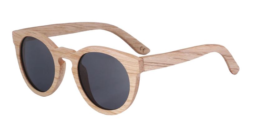 2022 NEW Round Bamboo Wood Sunglasses Polarized UV400 - BB267